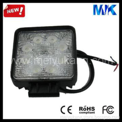 car accessory black ip67 led working lamp, 24W led trailer light